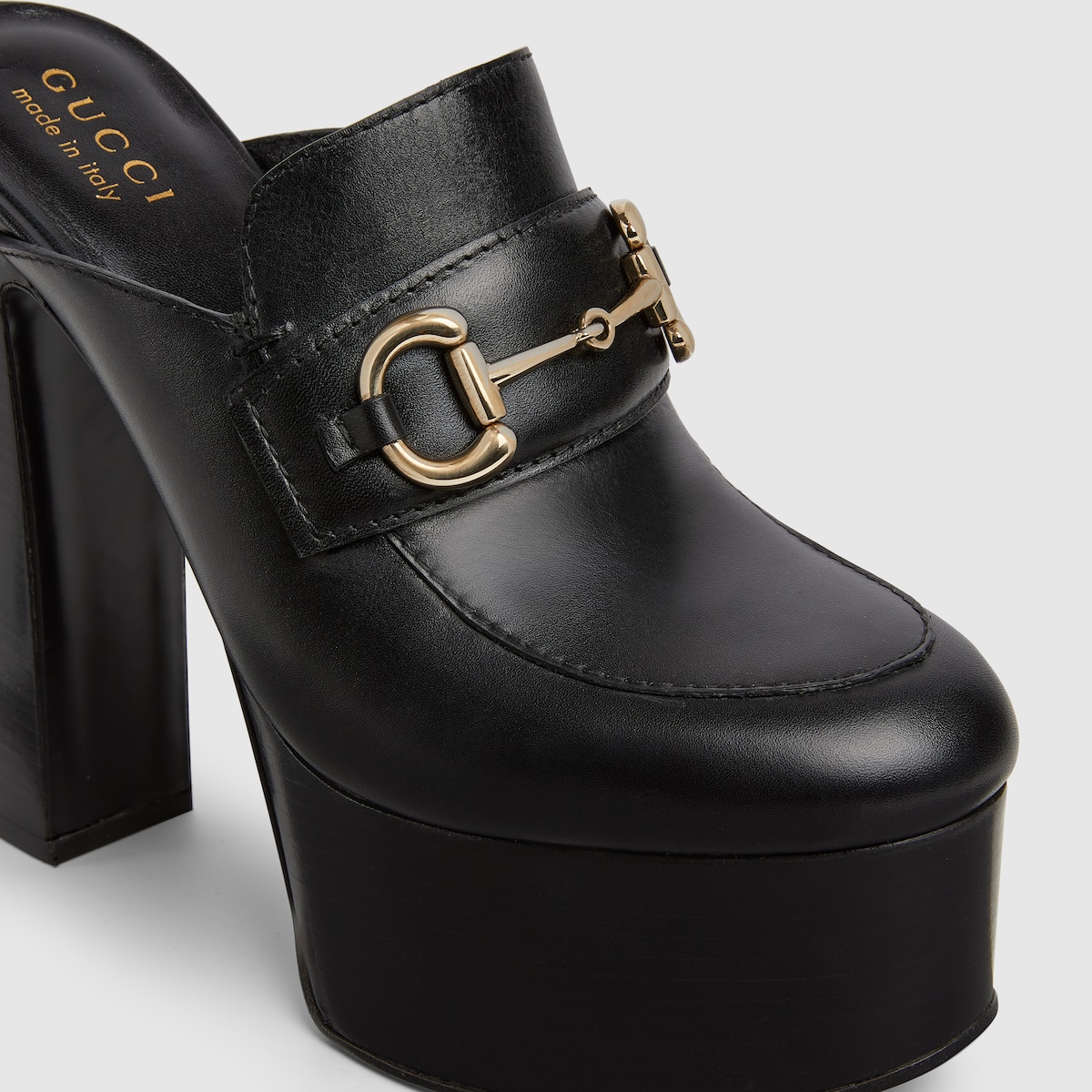 Gucci Women’s platform mule with Horsebit - Image 6